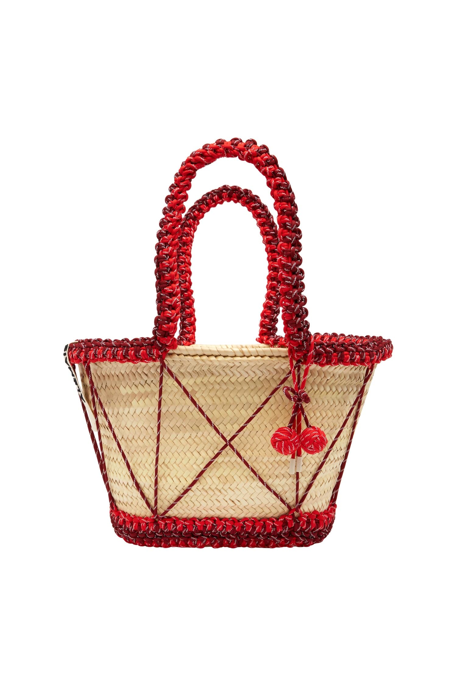 LALO MACRAME CORD MAXI BASKET