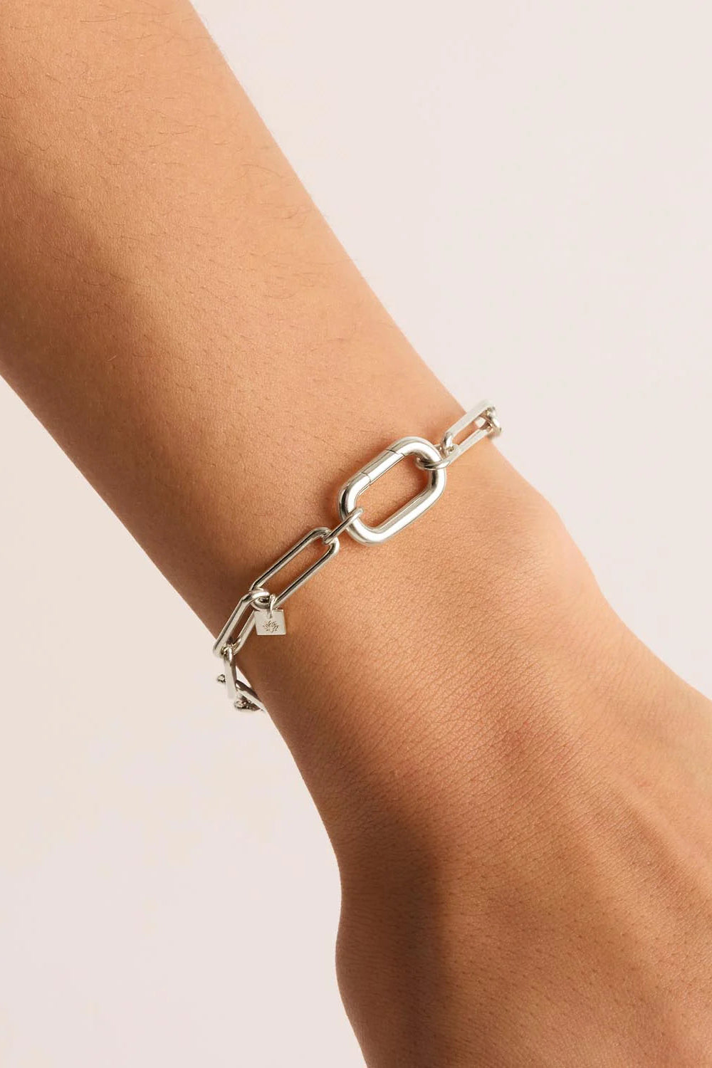 WITH LOVE ANNEX LINK BRACELET - STERLING SILVER