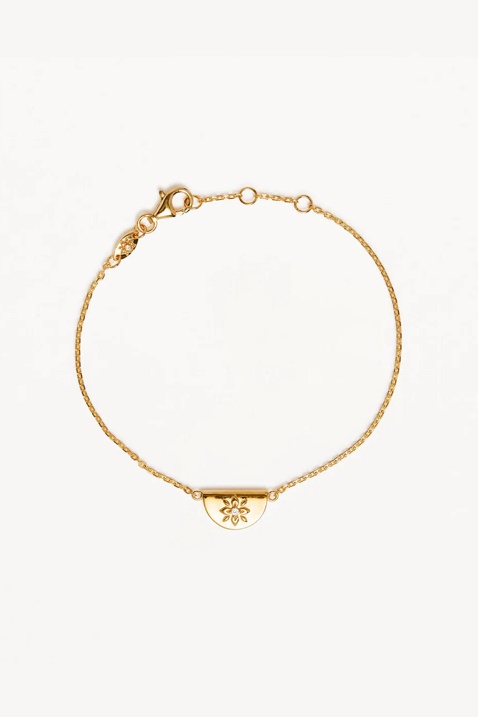 Lotus Bracelet - 18k Gold Vermeil