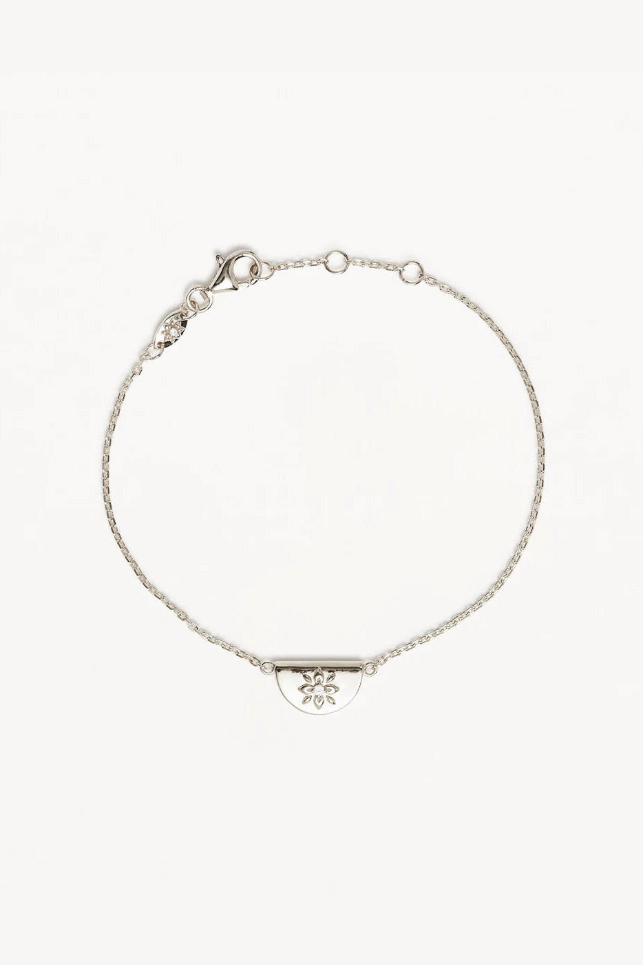 Lotus Bracelet - Sterling Silver