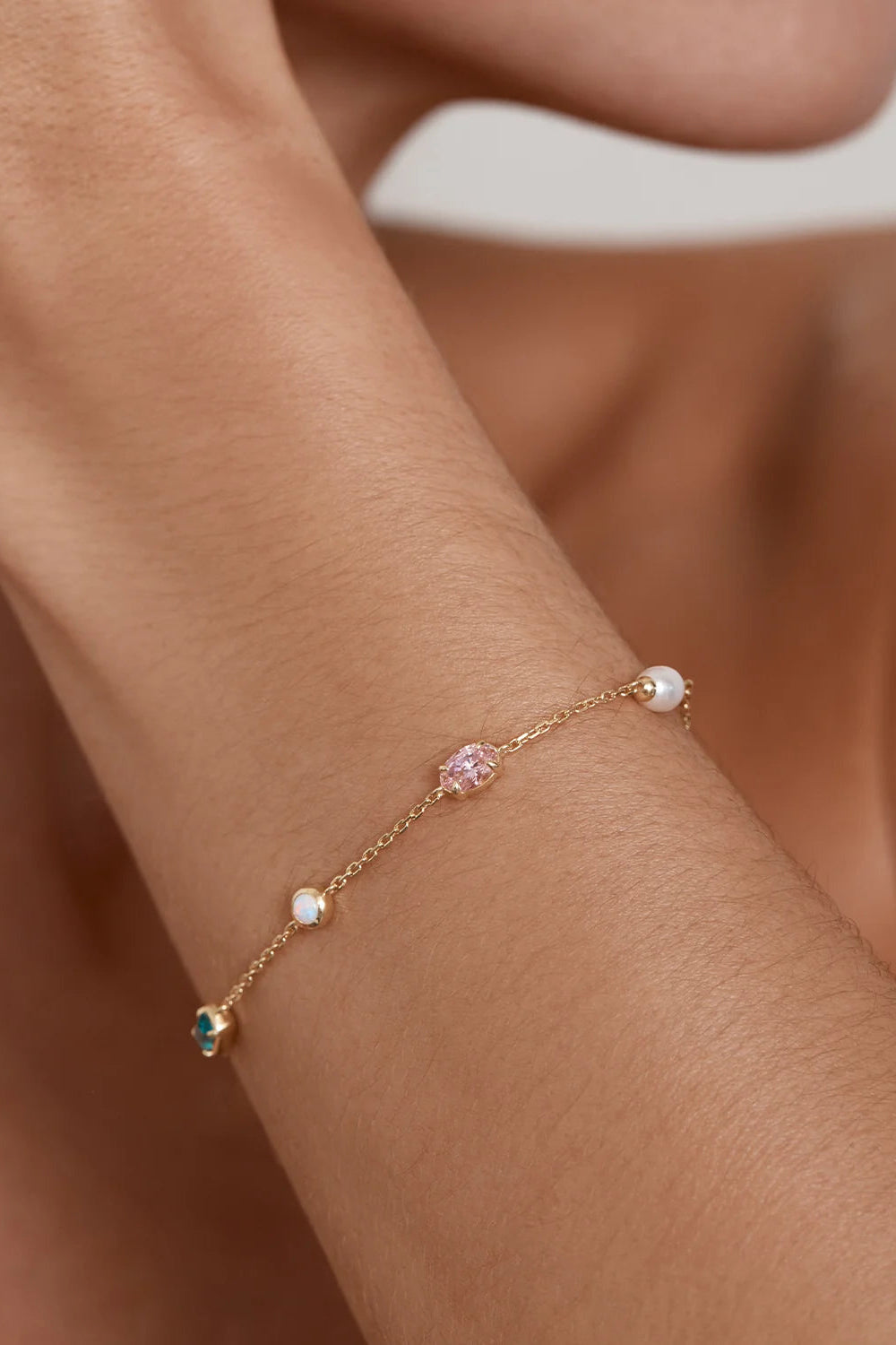 18k Gold Vermeil You Are Infinite Bracelet