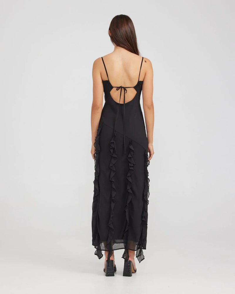 CHEYENNE MAXI DRESS - BLACK