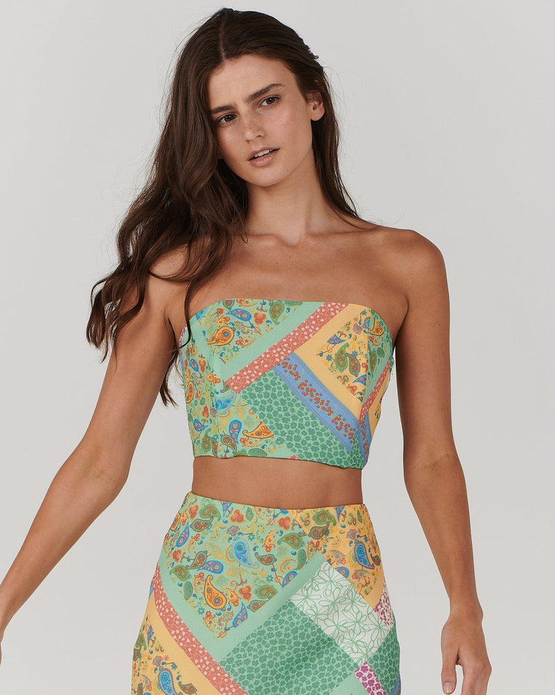SOFIA TOP - PATCHWORK