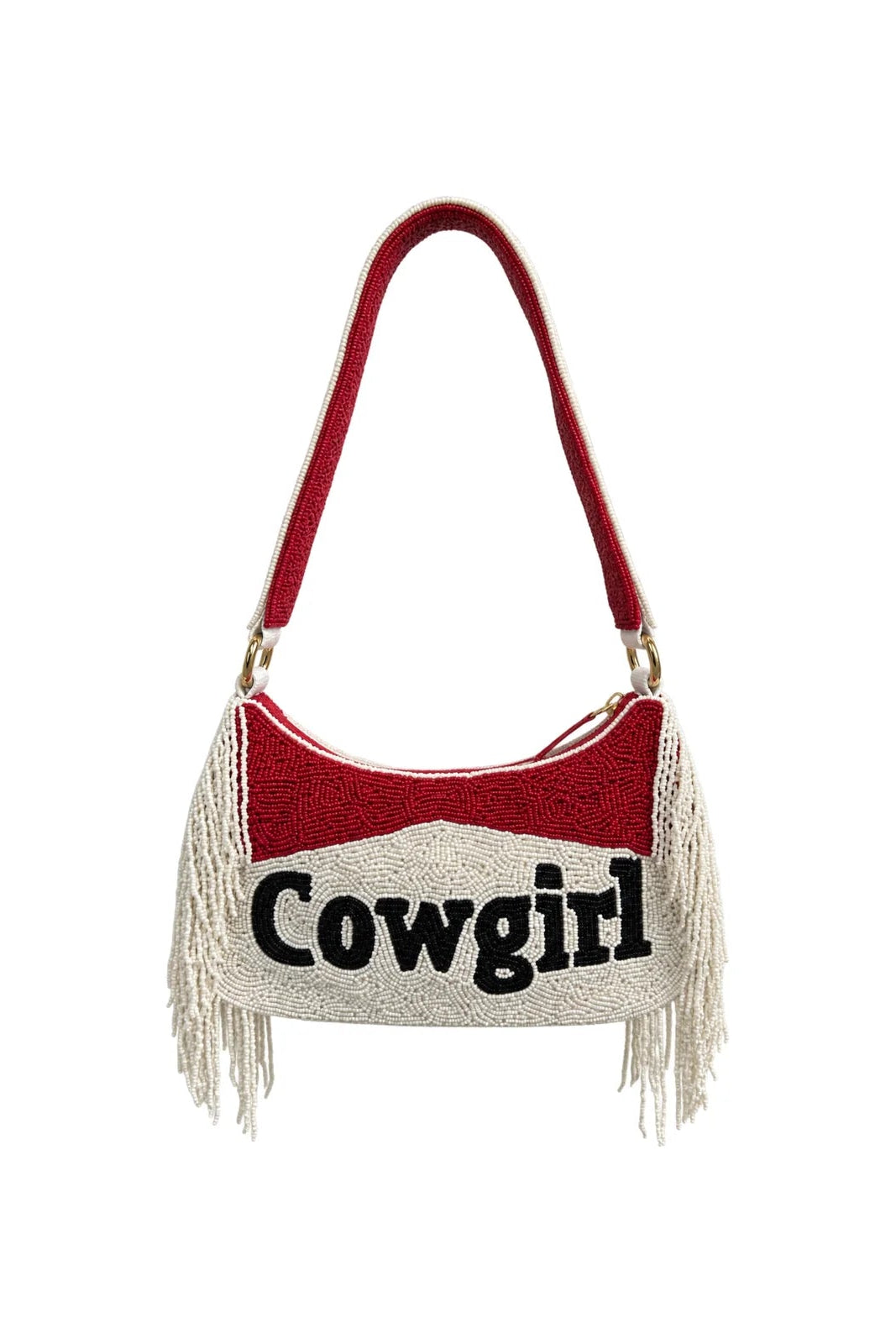 Cowgirl Tassel Beaded Bag