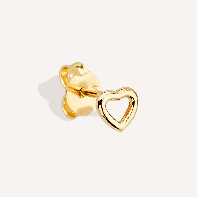PURE LOVE STUD EARRING - GOLD