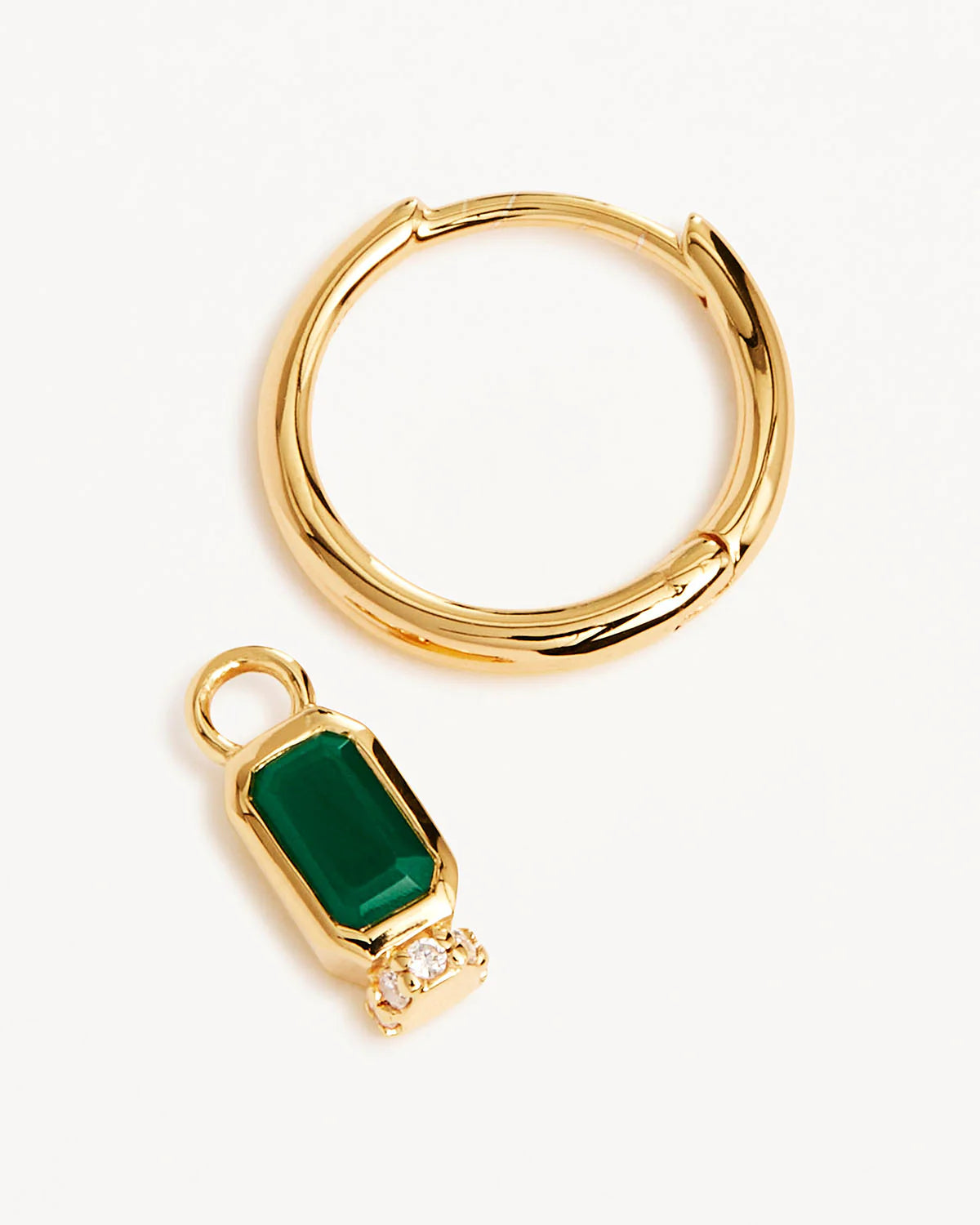 STRENGTH FROM WITHIN HOOPS - 18KT VERMEIL GOLD