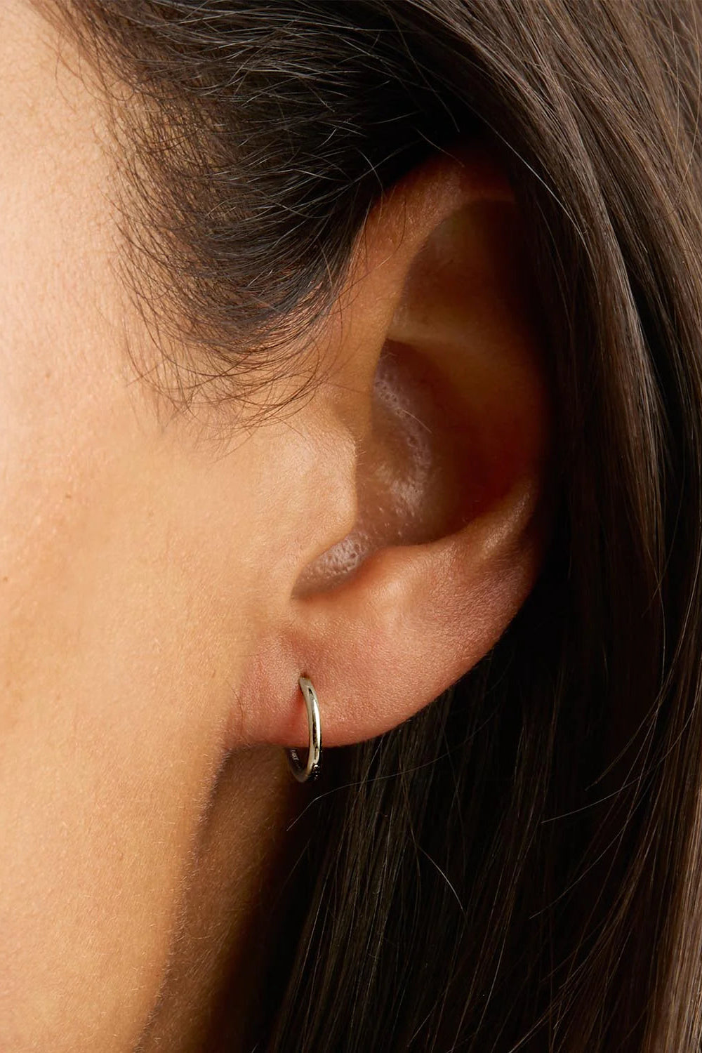 PURITY SLEEPERS 8MM - 14KT WHITE GOLD