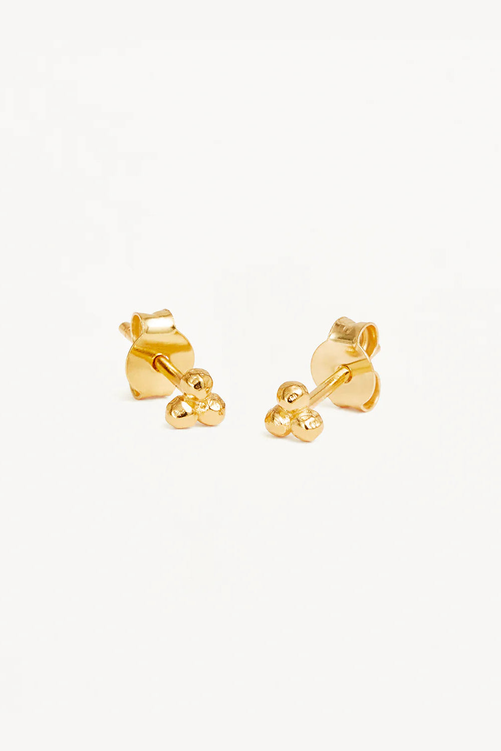 KARMA STUD EARRINGS - 18KT VERMEIL GOLD