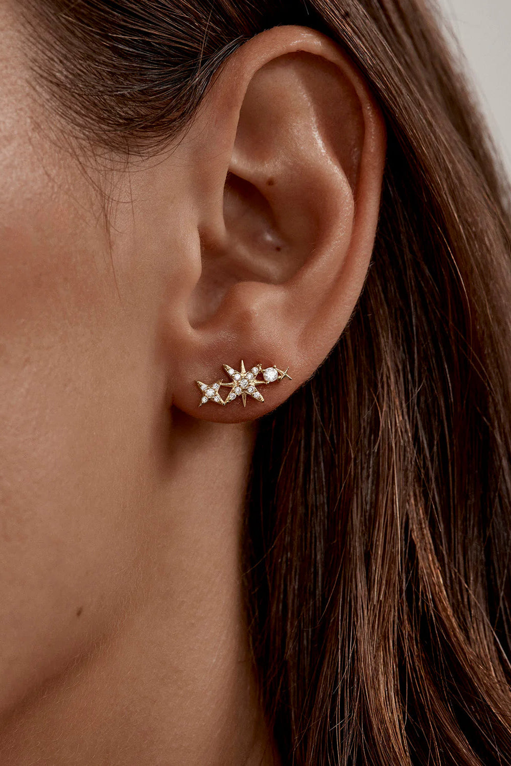 Celestial Skies Crawlers - 18k Gold Vermeil