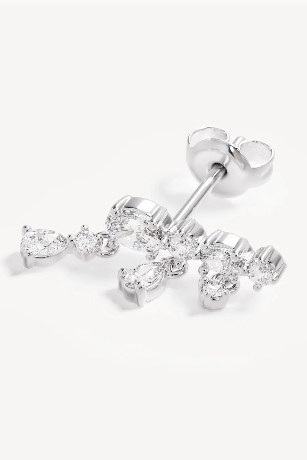 Sterling Silver Cosmic Whisper Ear Crawler