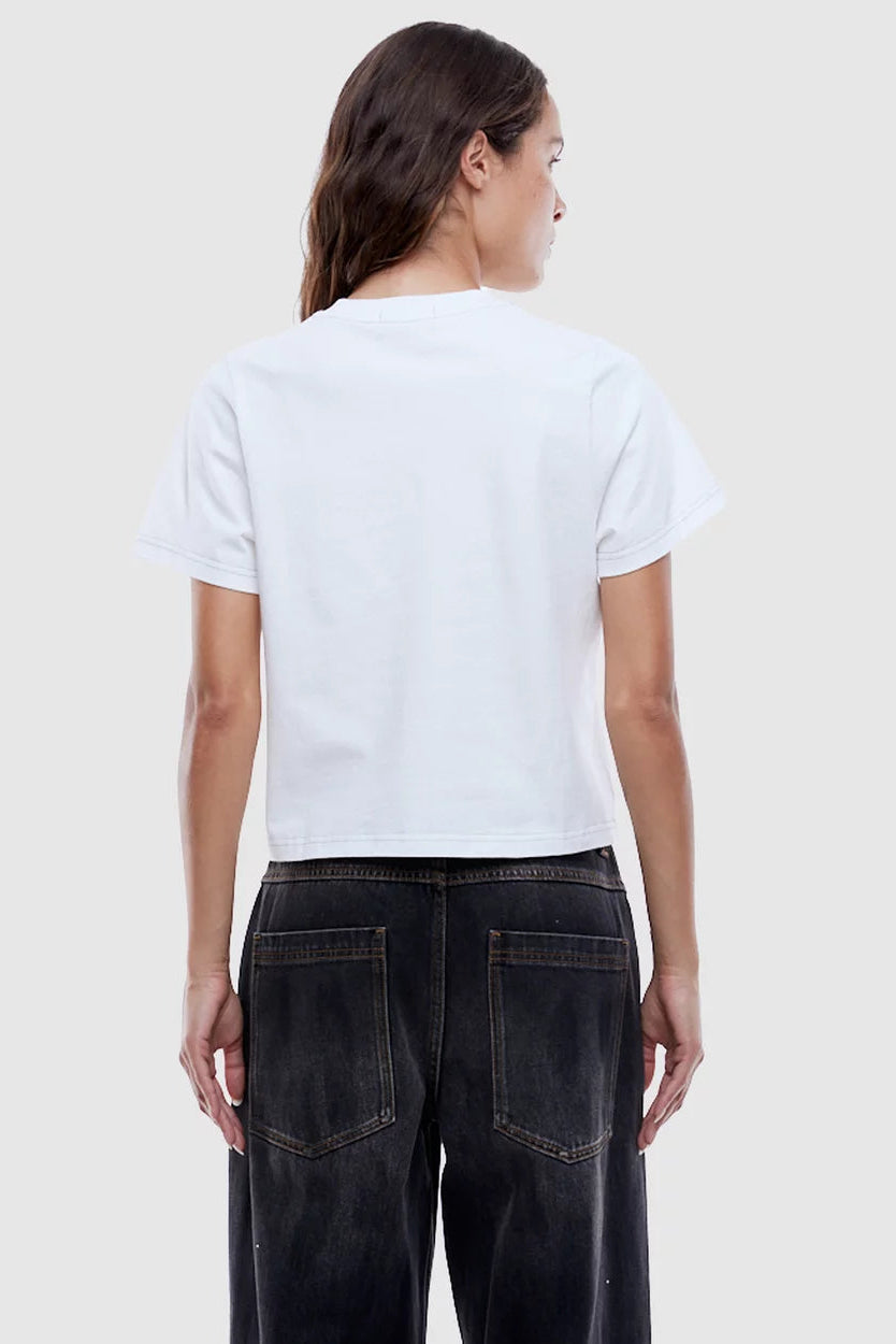 Rose Heart Relaxed Baby Tee