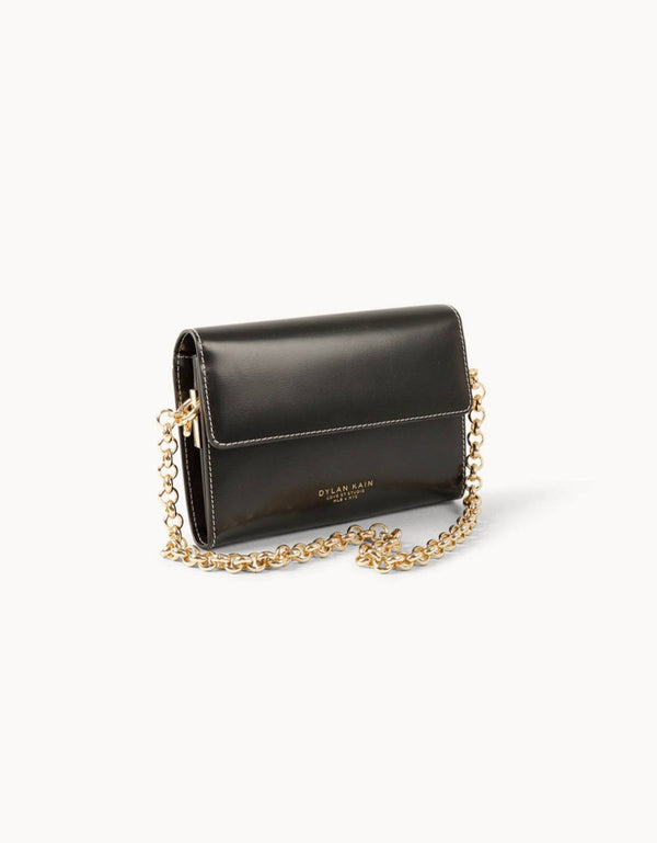 THE JUICY PATENT WALLET - LIGHT GOLD