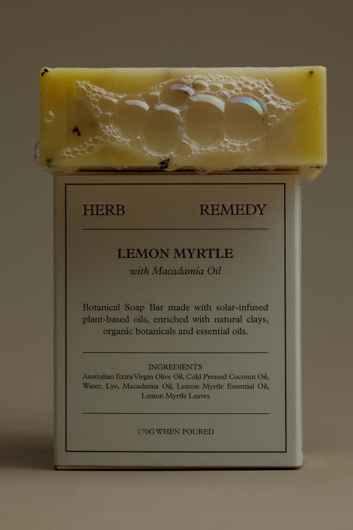 Botanical Bar - Lemon Myrtle with Macadamia Oil