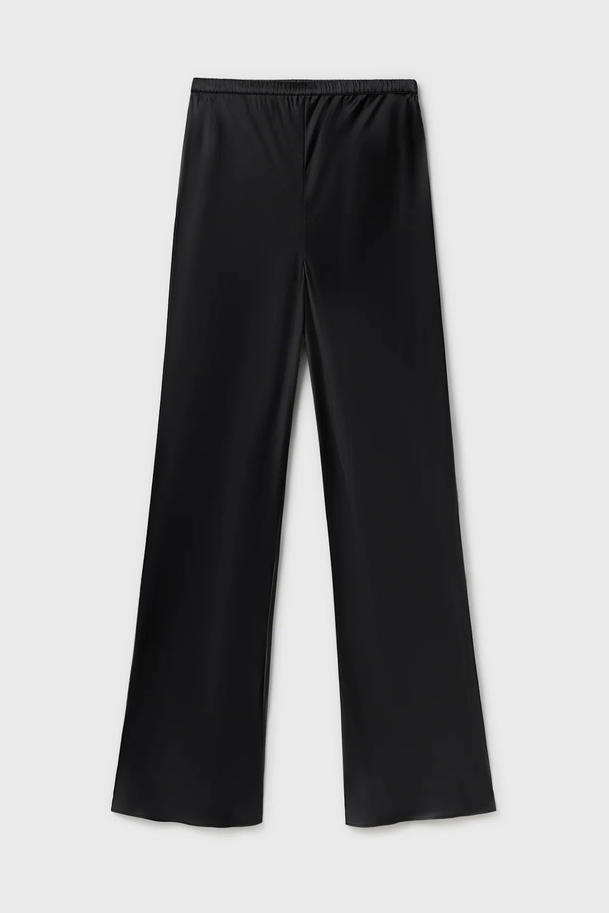 Bias Cut Pants Black