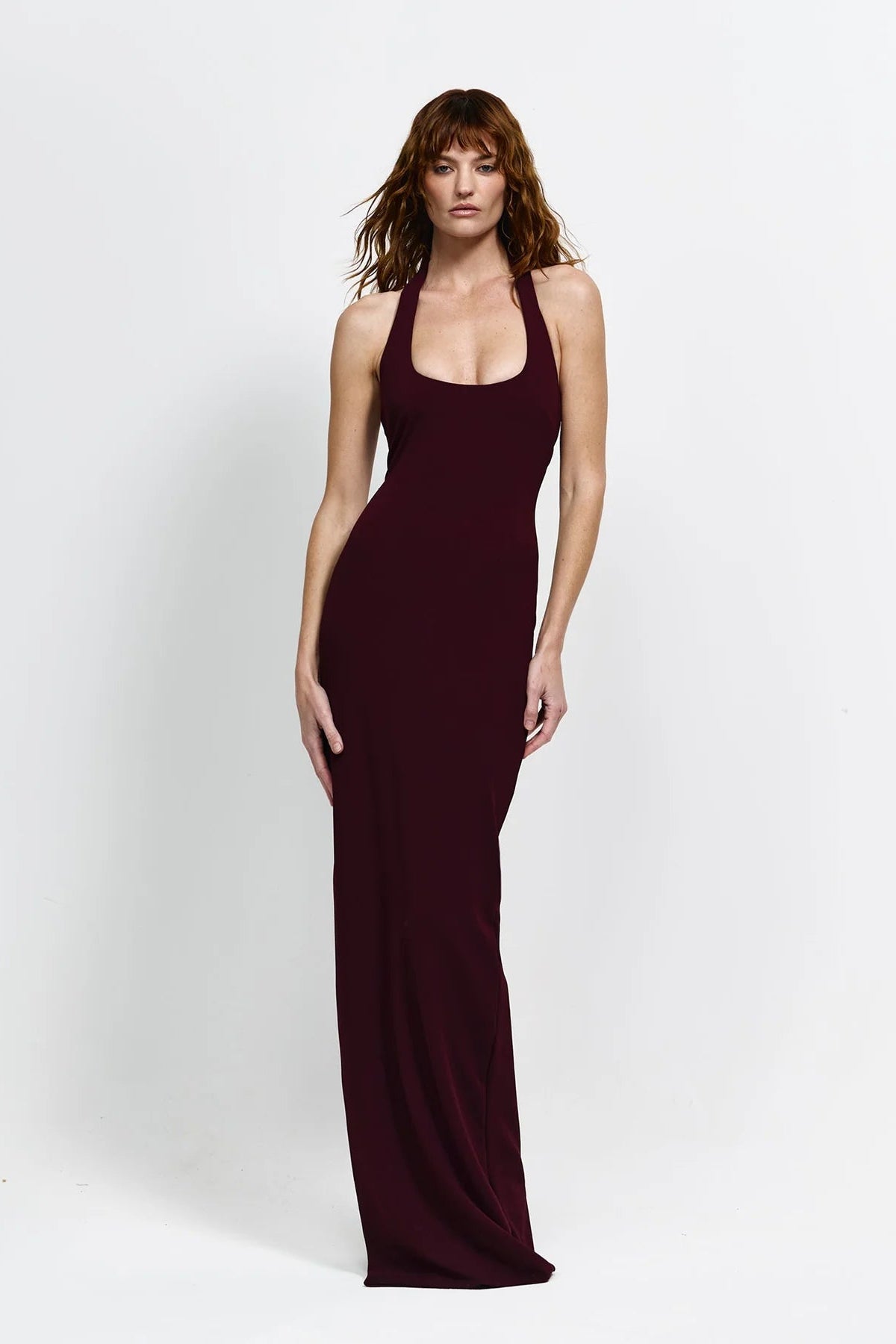 MYLA GOWN - WINE