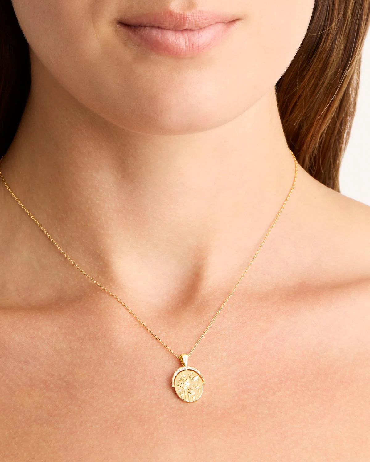 18k Gold Vermeil Everything You Are Is Enough Small Necklace