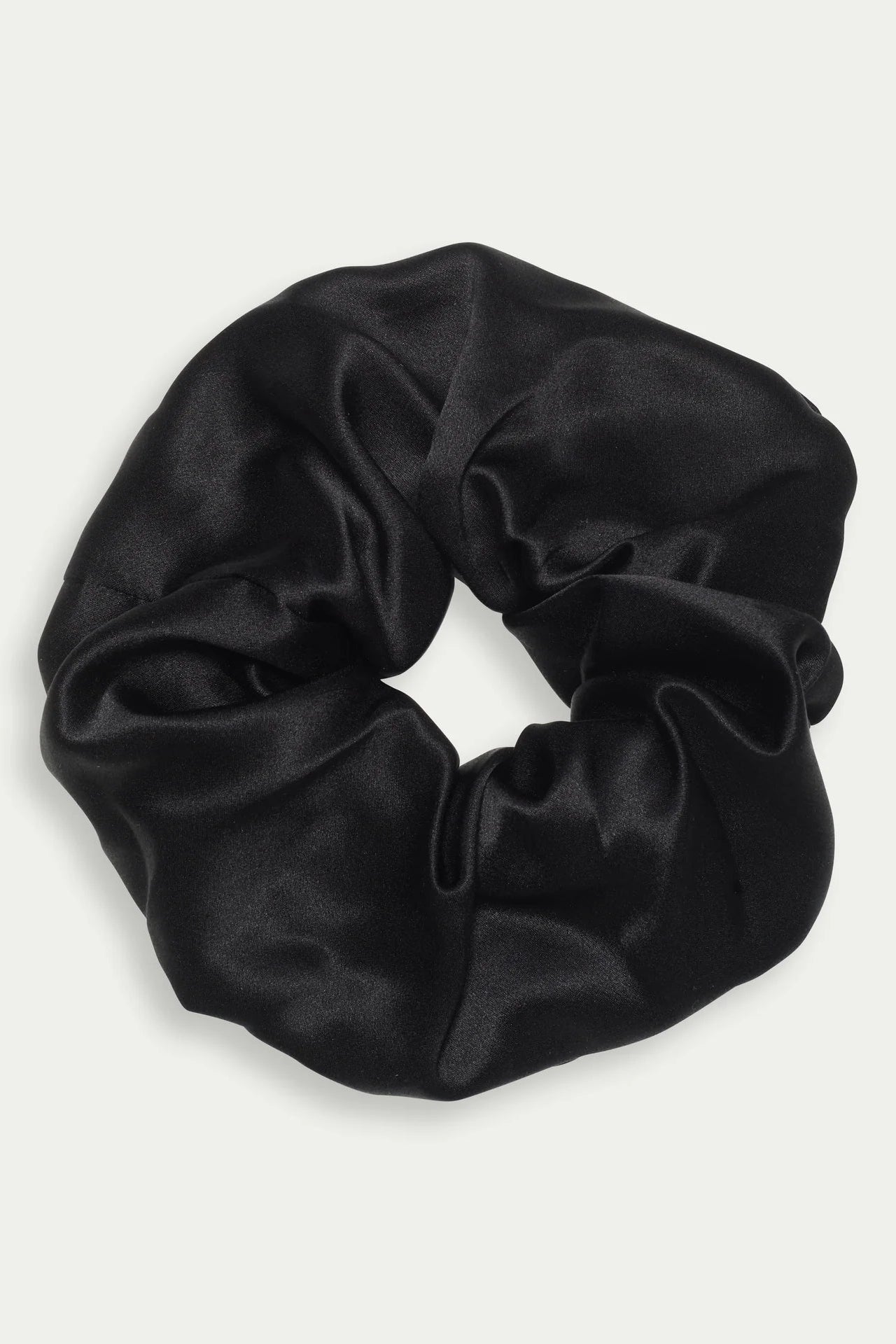Silk Scrunchie - Noir