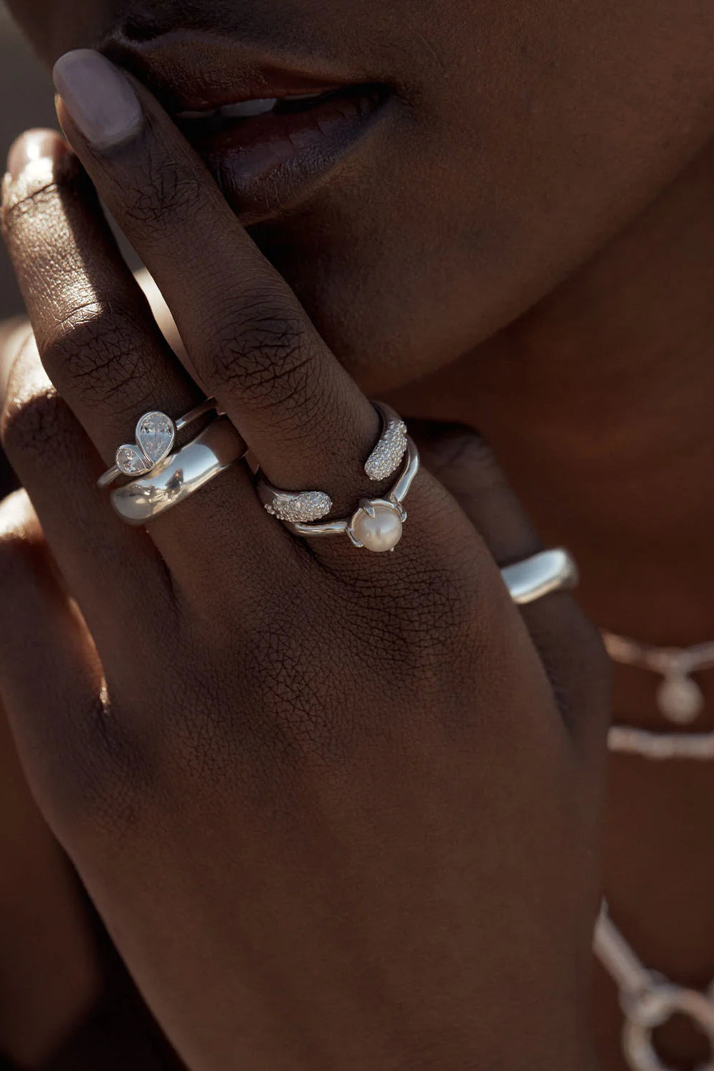 LOVER BOLD RING - STERLING SILVER
