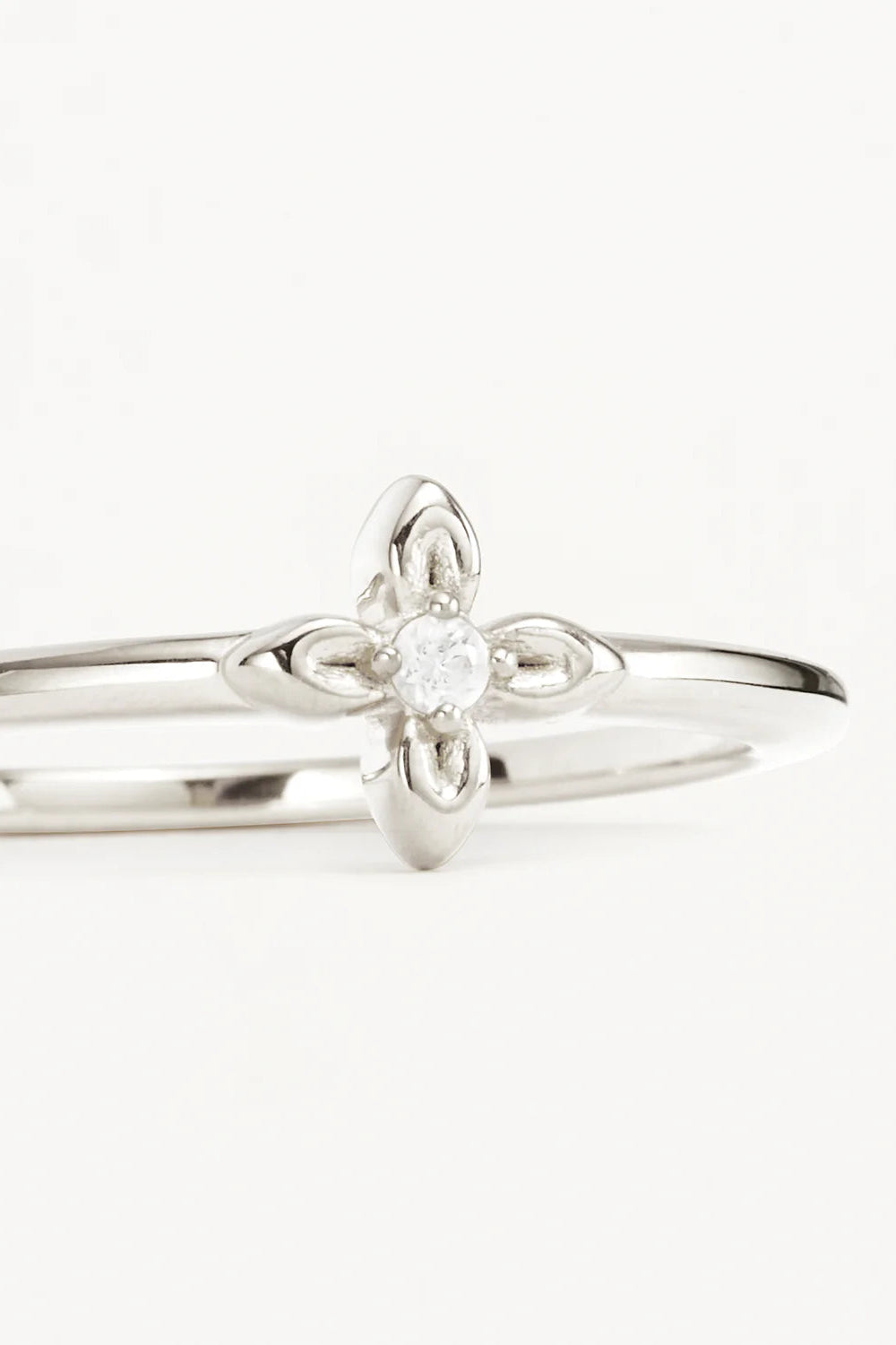 Sterling Silver Live in Light Ring