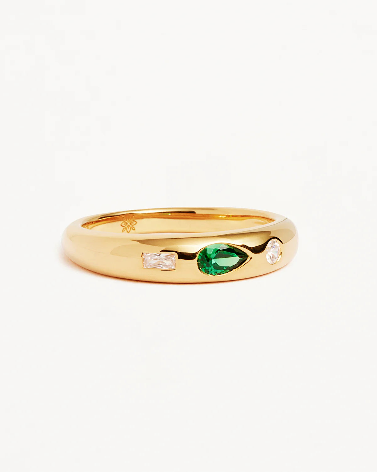 18k Gold Vermeil Magnetic Soul Ring