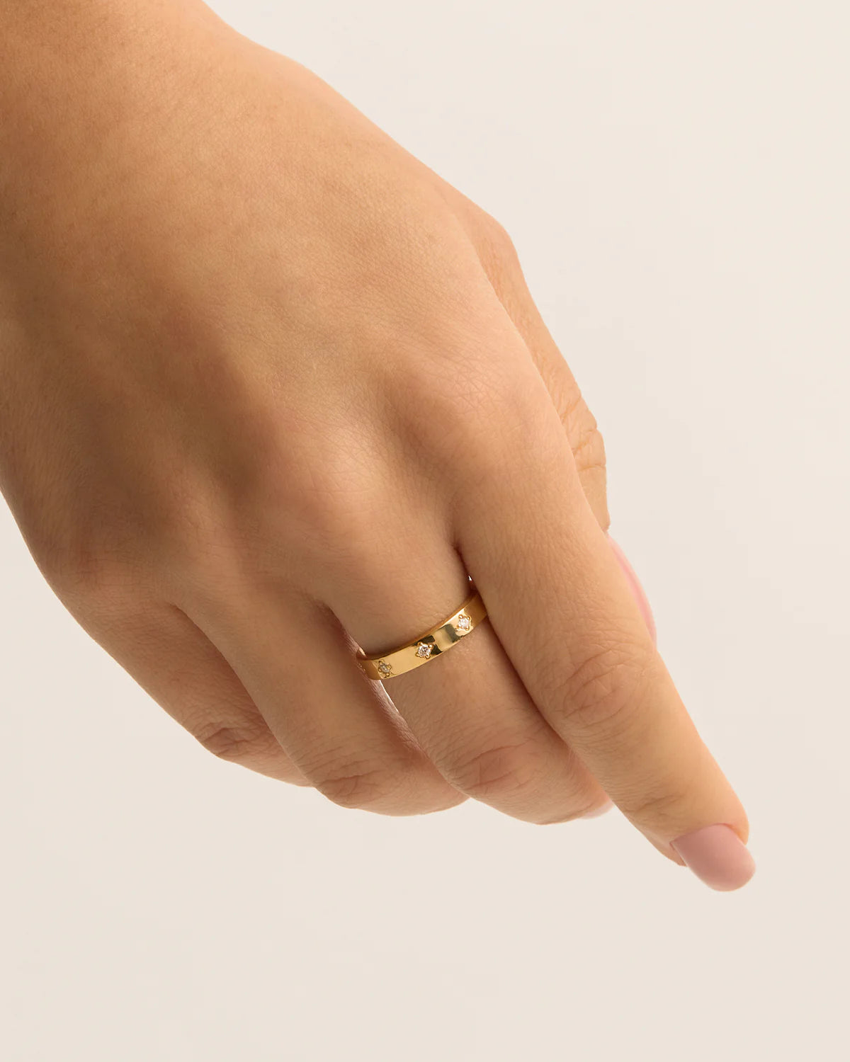 Infinite Light Ring - 18kt Vermiel Gold