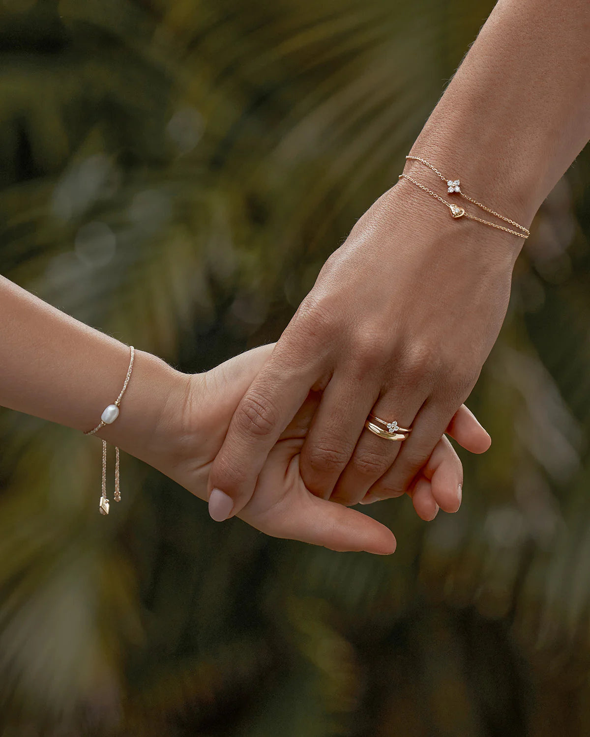 Crystal Bloom Ring - 18k Gold Vermeil