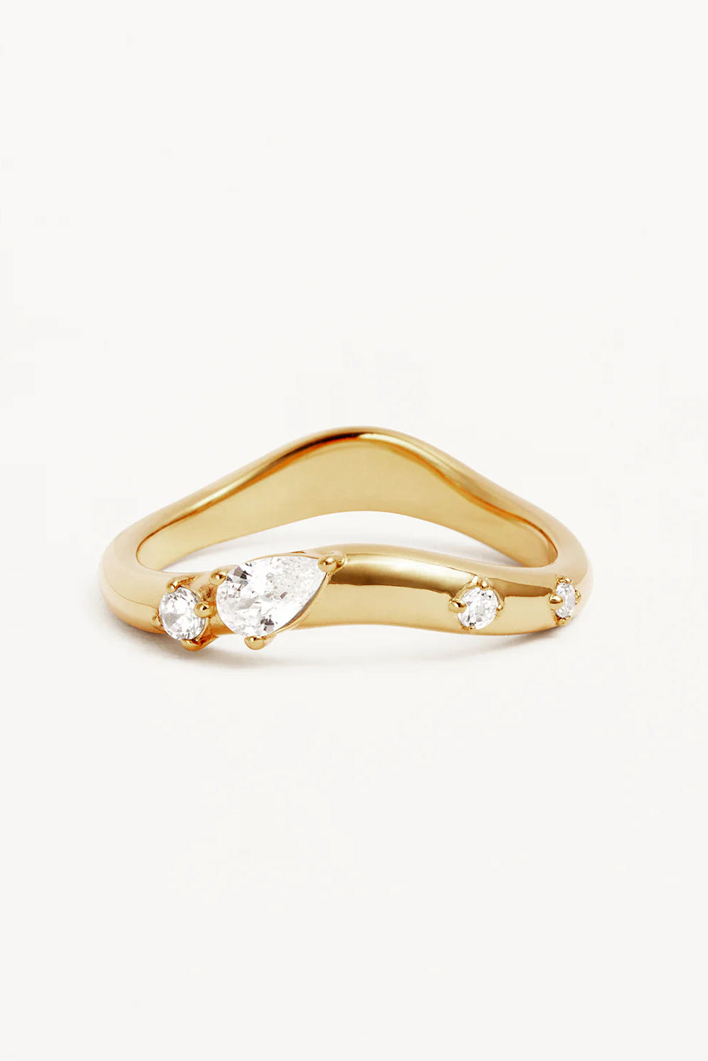 Chasing Tides Ring - 18k Gold Vermeil