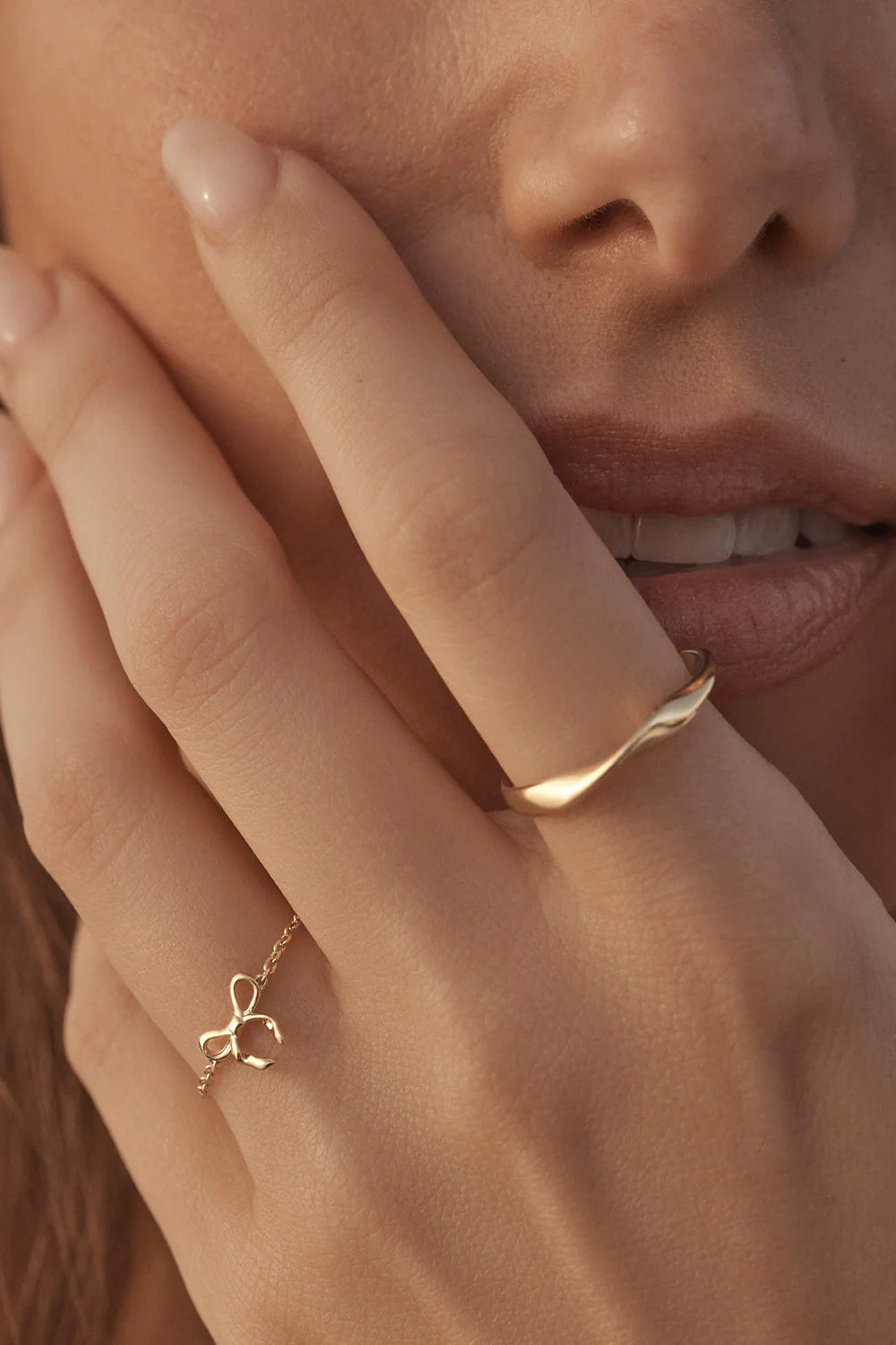 18k Gold Vermeil Return to Love Ring