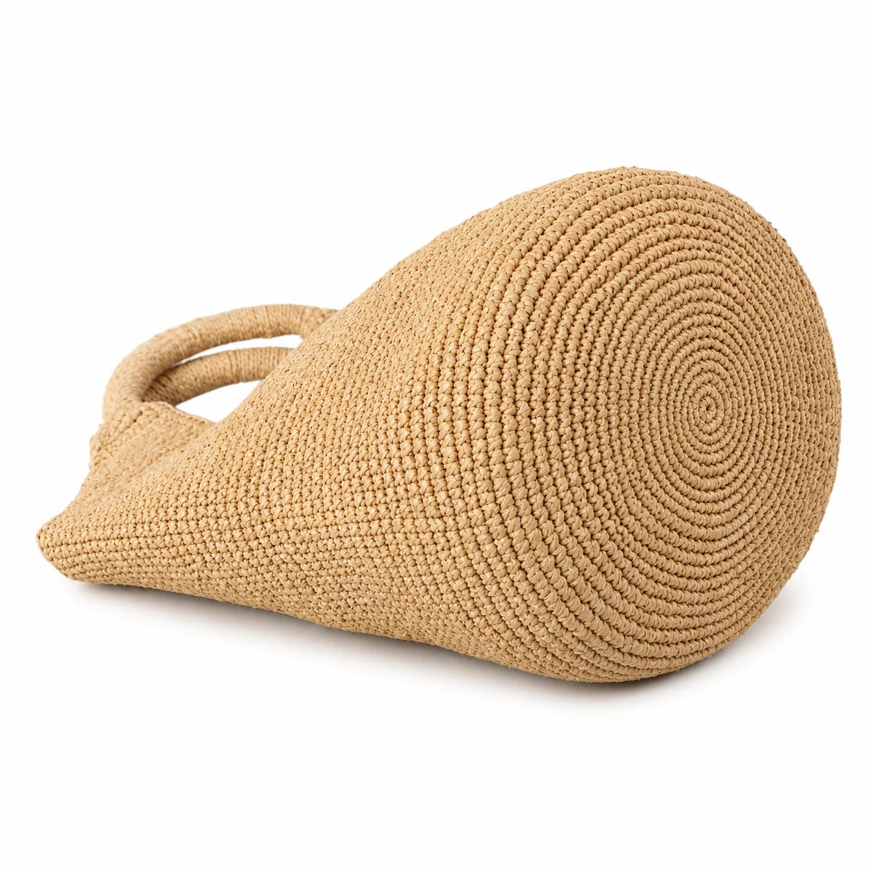 Raffia Bucket Bag