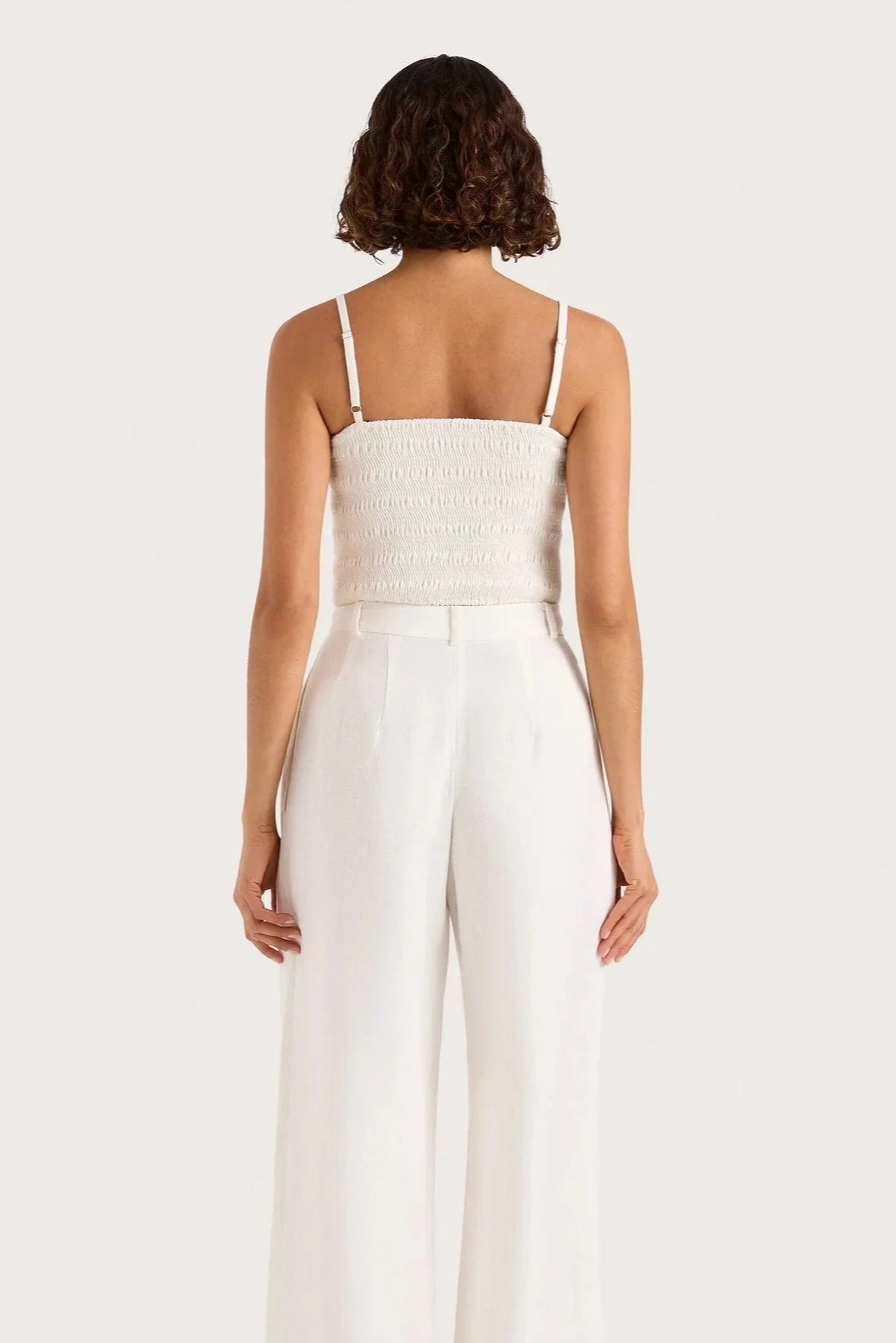 SADIE TOP - WHITE