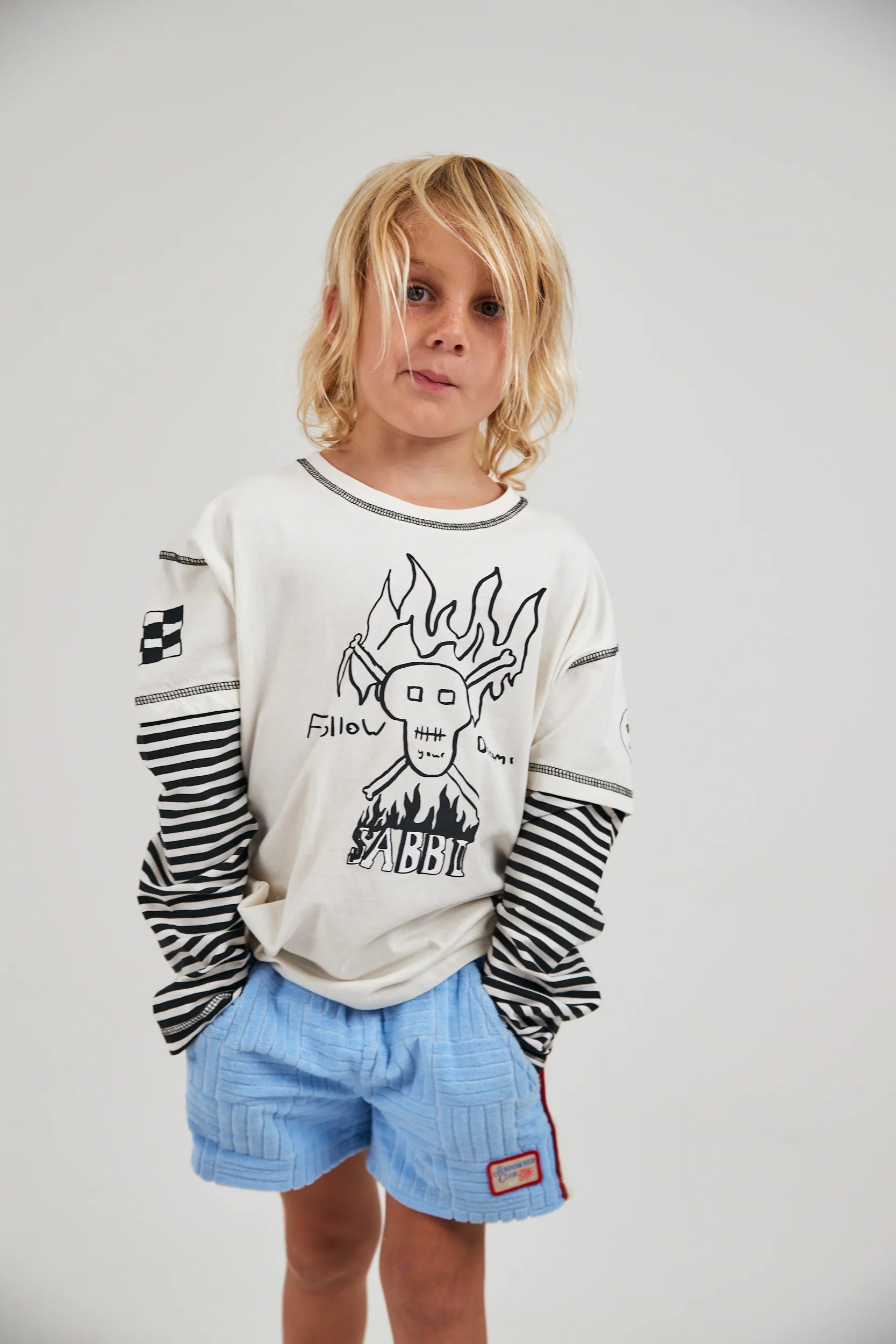 THE SKULL DREAMS KIDS LONG SLEEVE TEE
