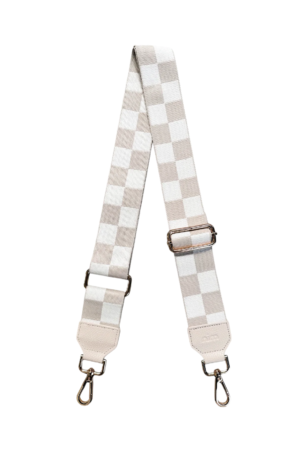 SHOULDER STRAP - CREME CHECK