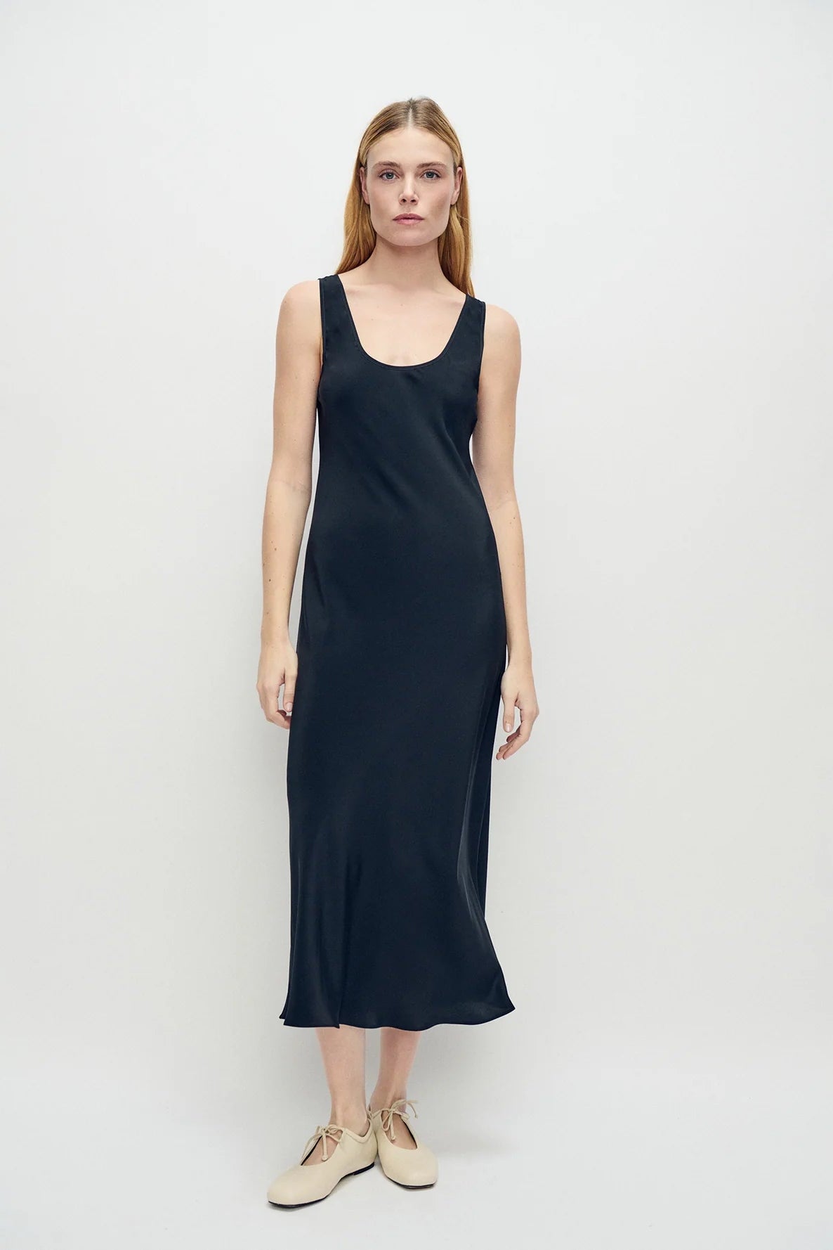 CDC Scoop Neck Dress Black