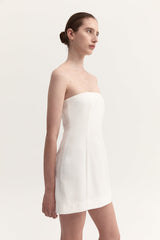 VALERIA MINI DRESS - WHITE