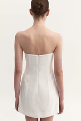 VALERIA MINI DRESS - WHITE