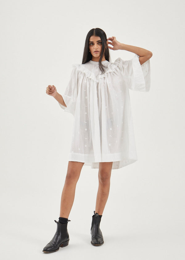 ASRI TRAPEZE QUE MINI DRESS