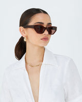 THE SYDNEY - CHOCOLATE - LUV LOU SUNGLASSES