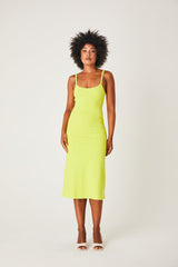 MIDI A LINE DRESS - SPLICE