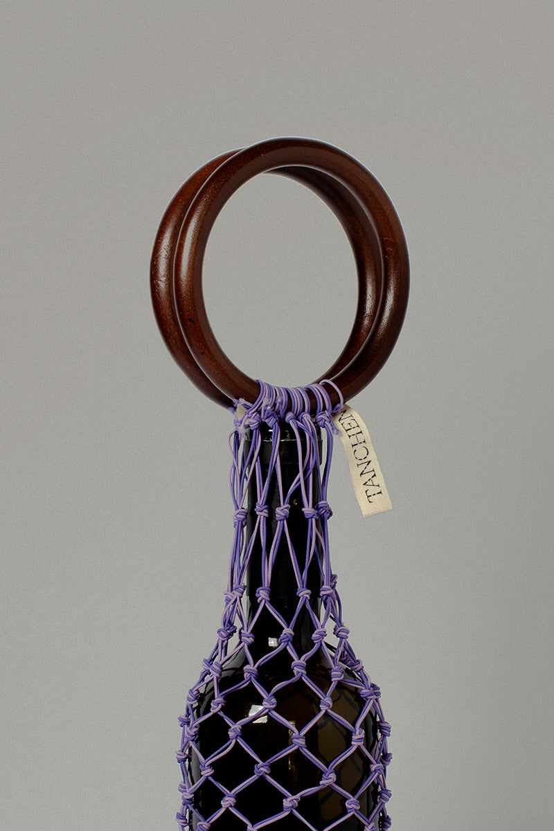 WINE BAG - LILAC AND PURPLE