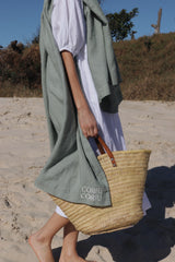 THE BEACH BLANKET - AQUA