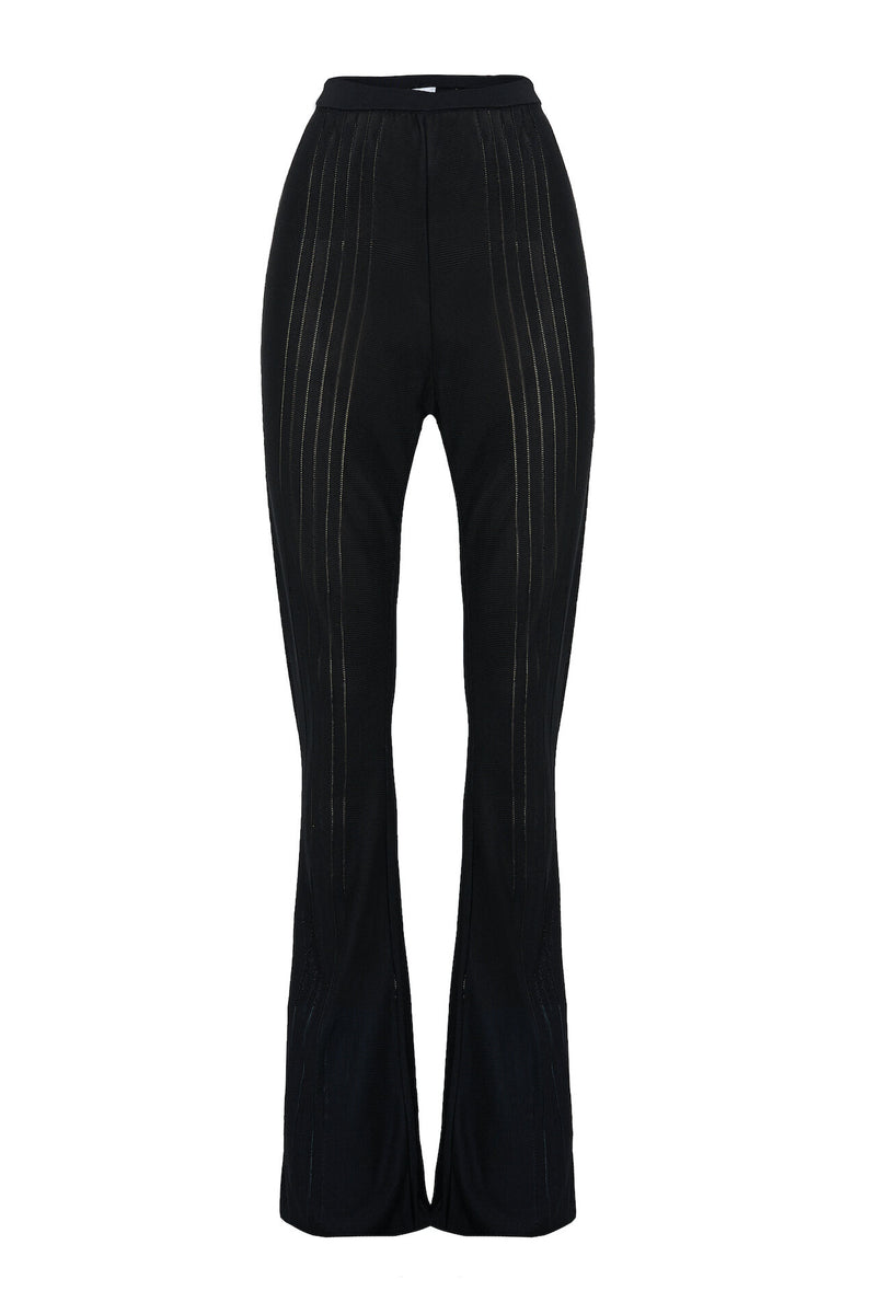 ALICE KNIT PANT - BLACK - AUTEUR - FORRM.store