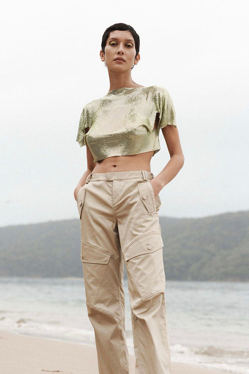 BILLIE CARGO PANT - CAMEL
