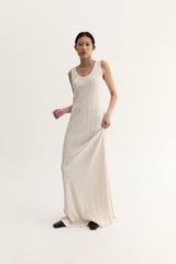 AYA KNIT DRESS - CREAM