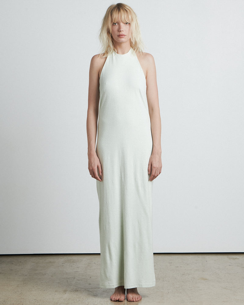 THE HALTER DRESS - MINT