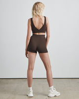 THE CROP TOP - CHOCOLATE