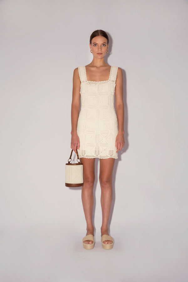 PALAU DRESS - CREAM