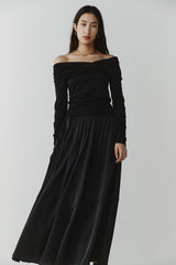 WILMA TOP - BLACK