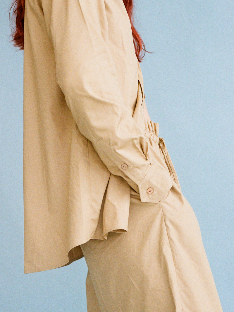 The Holly Shirt - Tan
