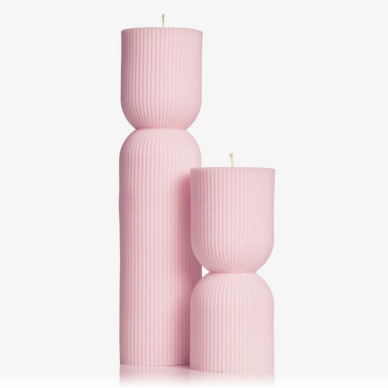 SPICE MIDI CANDLE - PASTEL PINK