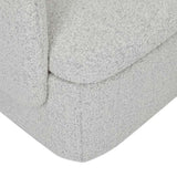 Hugo Bow Occasional Chair - Grey Speckle Boucle - $1,835.00